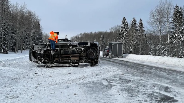 You are currently viewing Deux blessés dans un accident sur la route 117