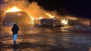Read more about the article Une école de la Première Nation Blueberry River détruite par un incendie