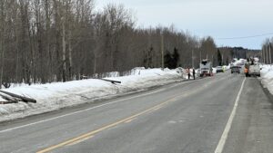 Read more about the article Des poteaux endommagés dans un accident causent une panne d’Internet
