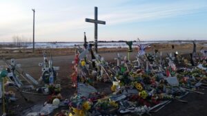 Read more about the article Les travaux se poursuivent pour le mémorial de l’accident des Broncos de Humboldt