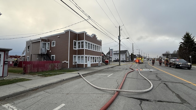 Read more about the article Un incendie jette trois personnes à la rue à Val-d’Or
