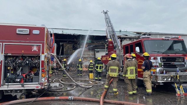Read more about the article La scierie West Brome fermée jusqu’à nouvel ordre en raison d’un incendie