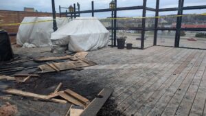 Read more about the article L’incendie au restaurant La P’tite sortie est d’origine criminelle, selon les policiers