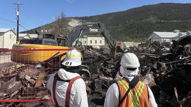 Read more about the article L’incendie qui a détruit l’hôtel Westminster à Dawson serait d’origine humaine
